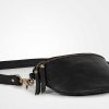 Women HOLZRICHTER | Bum Bag No 2-1 (M) + Web Strap No 4-2 (S) Chevron Black/White