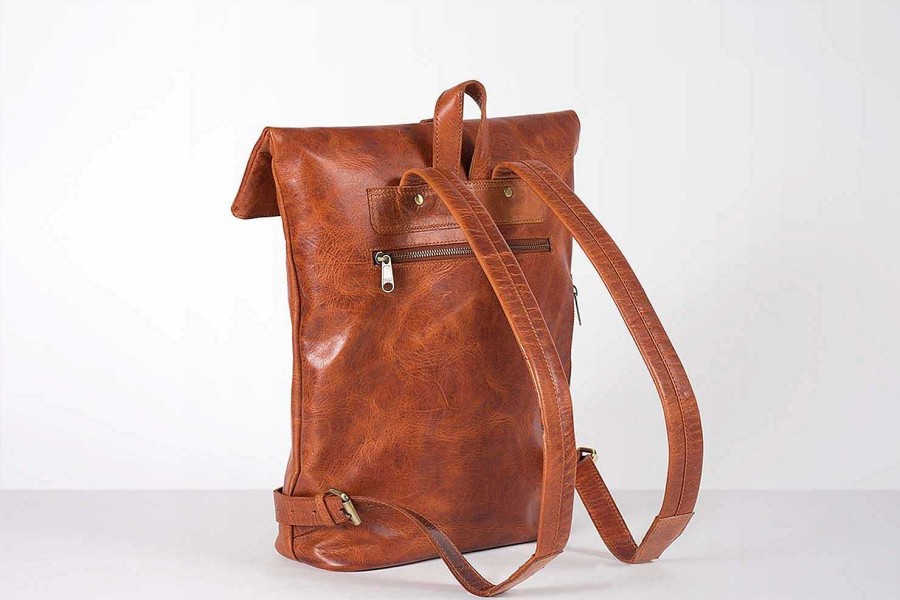 Women HOLZRICHTER | Rolltop Backpack No 4-2 (M) + Wallet No 8-1