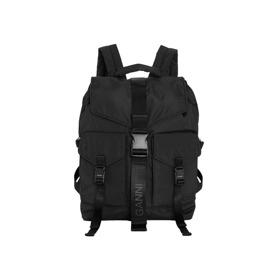 Women HOLZRICHTER | Recycled Tech Backpack Black